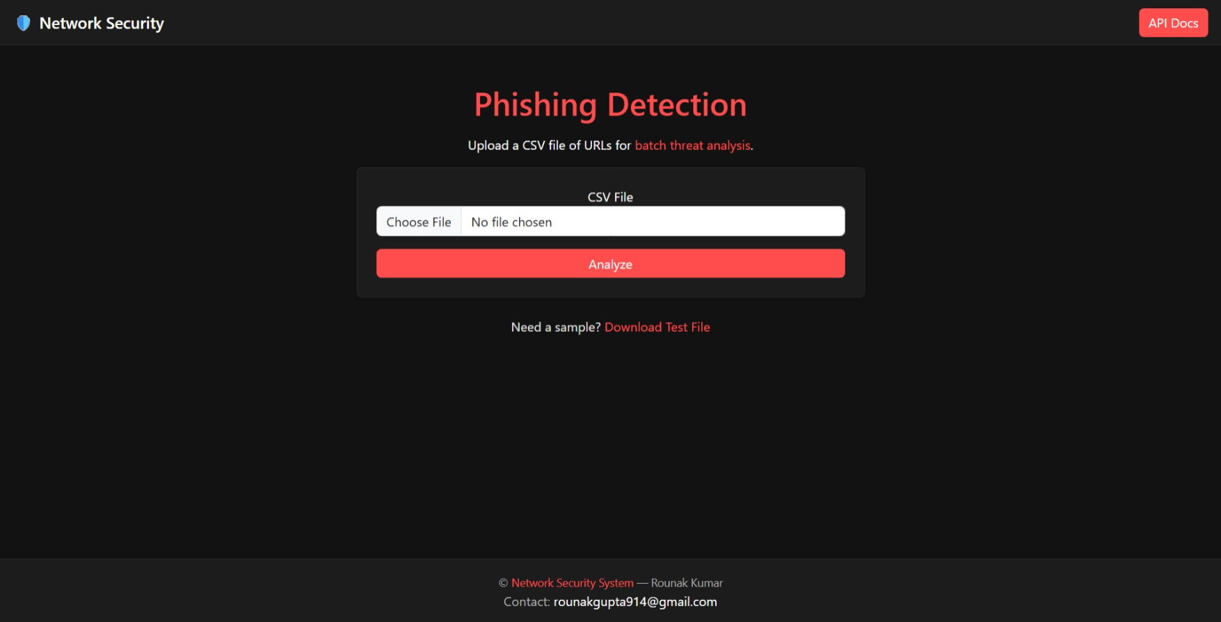 Network Security System